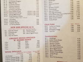 Asian American Ii menu