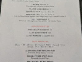 Market House H.p. menu