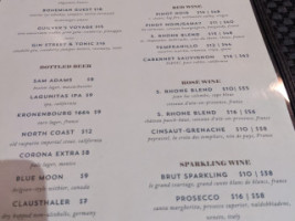 Brabo Brasserie menu