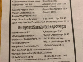 Spillway menu