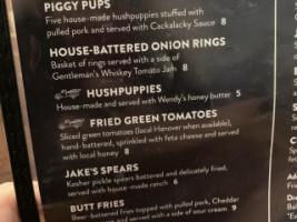 Jake's Place Market menu