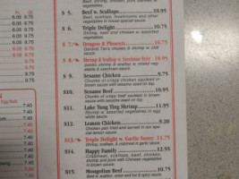 King's Wok menu