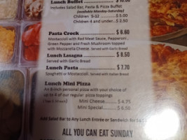 Angelo's Iii menu