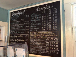 Trinity House Café menu