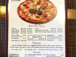 Mama's Brick Oven Pizzeria menu