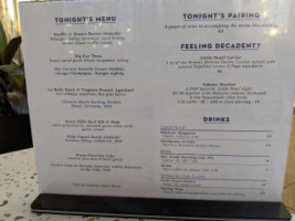 Little Pearl menu