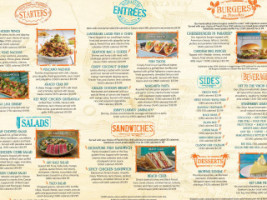 Jimmy Buffett's Margaritaville menu