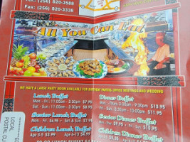 No.1 China Buffet menu