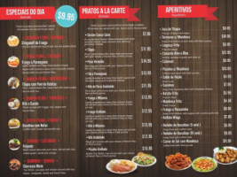 Mauricios Grill menu