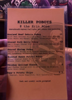 Killer Poboys At Erin Rose menu