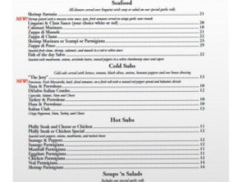 Disalvo's Pizza Italian Davie menu