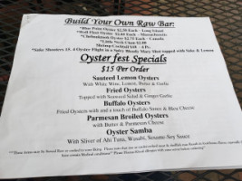 Rockin' Fish menu