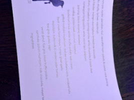 The Catbird Seat menu