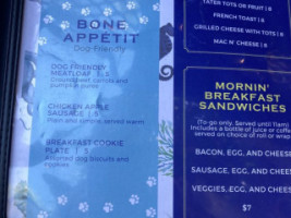 The Bridge Café menu