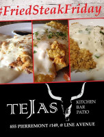 Tejas Kitchen Patio food