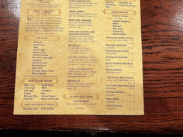 Brian Boru And Pub menu