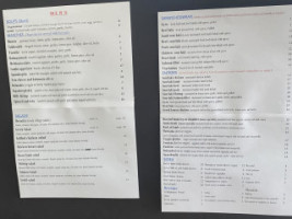 Nancy's Greek Cafe menu