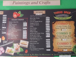 Yardie Spice menu