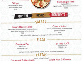 Luigi's City Pizza menu