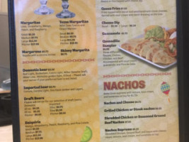 Little Fiesta menu