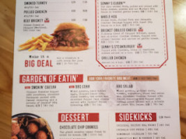 Sonny's Bbq menu