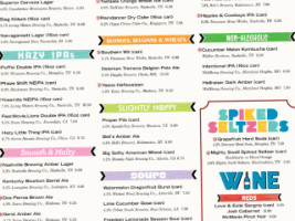 M.l.rose Craft Beer Burgers Melrose menu