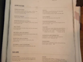 59 Almshouse menu