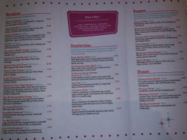 Penny's Diner menu