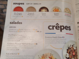 La Madeleine menu