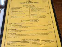 West End Pub food