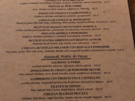 Cassariano Italian Eatery menu