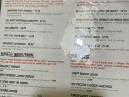 Bell Diner menu