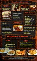 Asadores Grill menu