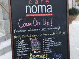 Cafe Noma menu