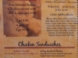 Dominic's Italian In Med menu