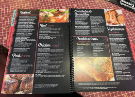 Cozumel Mexican menu