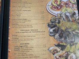 Palmas menu