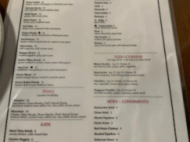 Taj Mahal Indian Kitchen Little Rock menu