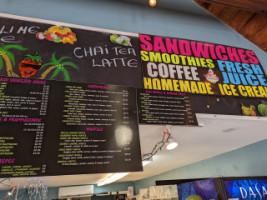 Southernmost Smoothie Shop menu