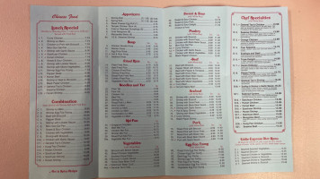 Eddie Leonard's menu