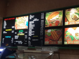 Super Taqueria menu