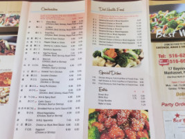 Best Wok menu