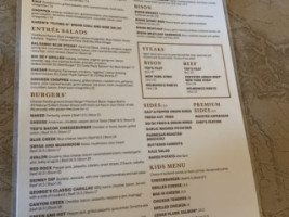 Ted's Montana Grill menu