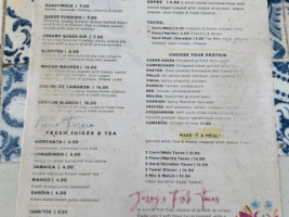 Salsa Brava Mexican Grill menu