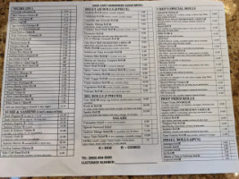 Sake Cafe Pensacola menu