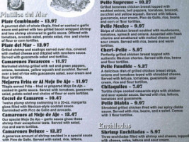 3 Agaves Mexican Cantina menu