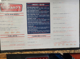 Little Richards Bbq menu