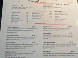 Lucile's Creole Café menu