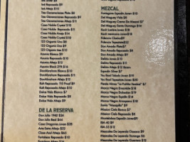 San Marcos Grill menu