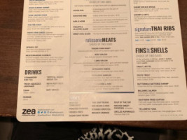 Zea Rotisserie menu